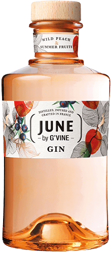 Peach Gin fra June by G'vine