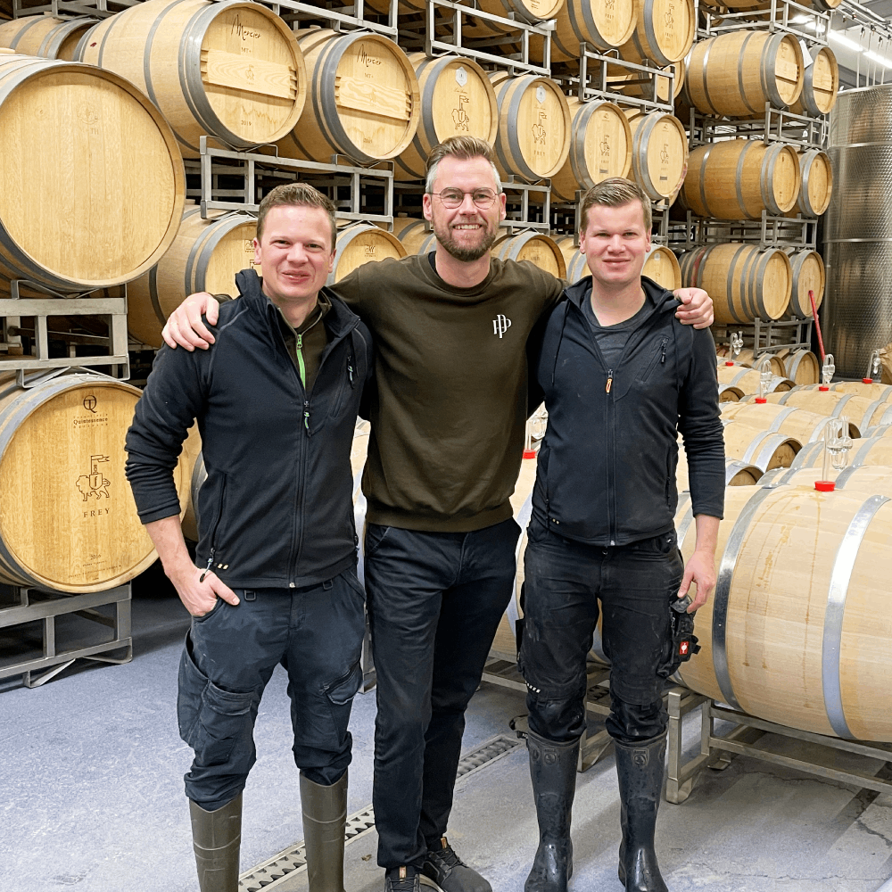 Fra Mikaels besøg hos Weingut Frey