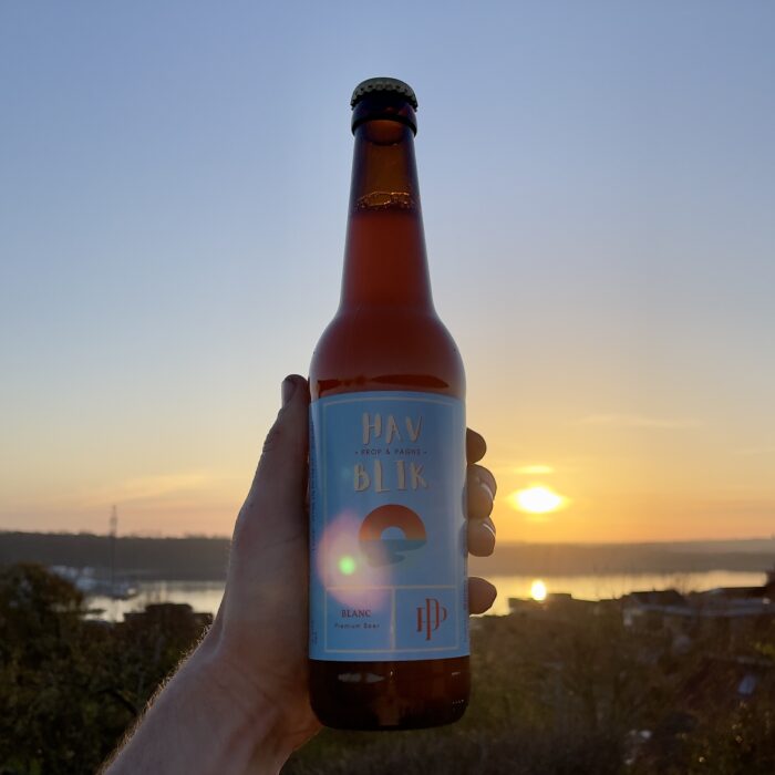 Havblik - en blanc øl fra Vemb Bryghus