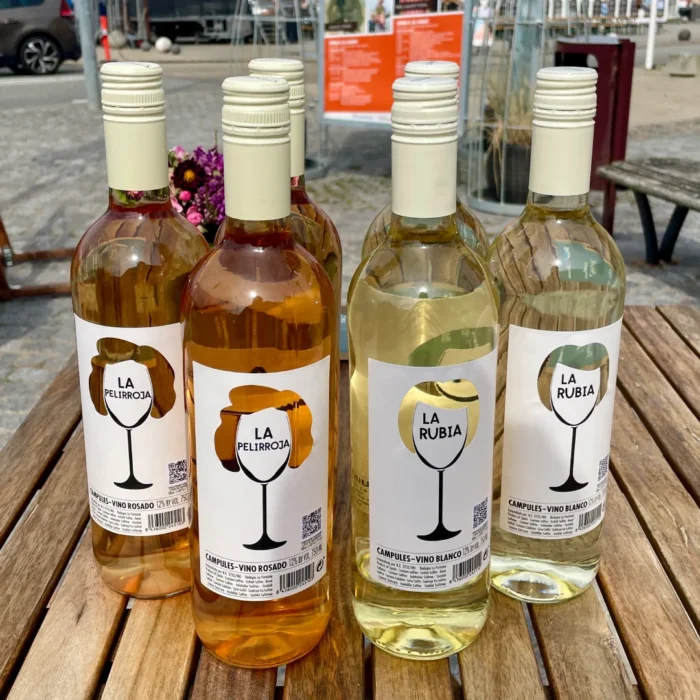 6 flasker spansk vin